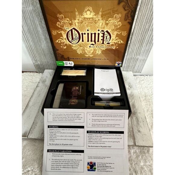 Origin of Expressions Board Game Discovery Bay Games - NEW - Picture 2 of 3